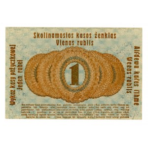 Ober Ost, Poznań, 1 Rubel 1916 - krótka klauzula (549)