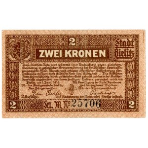 Bielsko/Bielitz, 2 korony 1919. Wydanie 2 (602)