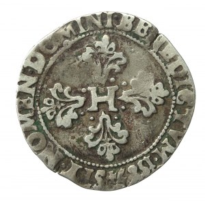 Henryk Walezy, 1/2 franka 1587 (705)