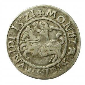 Sigismund I the Old, half-penny 1521. SIGISMUNIDI, pierced N (731)
