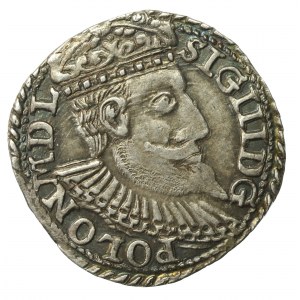 Zygmunt III Waza, Trojak 1598, Olkusz - duże popiersie, bez R (741)