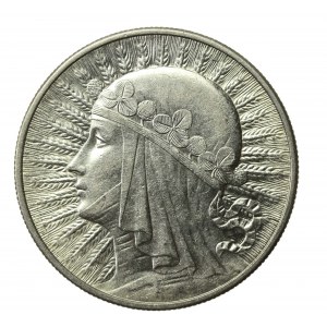 II RP, 10 złotych 1932 Londyn, Głowa Kobiety (805)