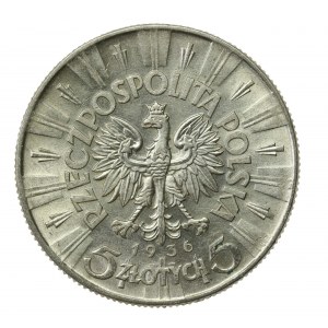 II RP, 5 złotych 1936 Piłsudski (808)