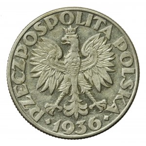 II RP, 2 złote 1936 Żaglowiec (814)