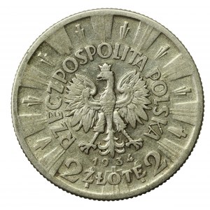 II RP, 2 złote 1934 Piłsudski (816)