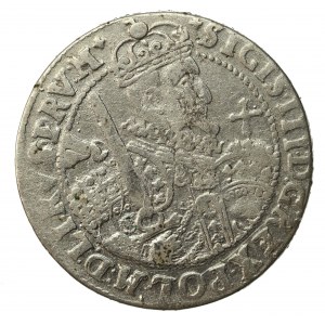 Sigismund III Vasa, Ort 1623, Bydgoszcz, PRU.M. Rare crown (916)