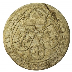 John II Casimir, sixpence 1659 TLB, Krakow (957)