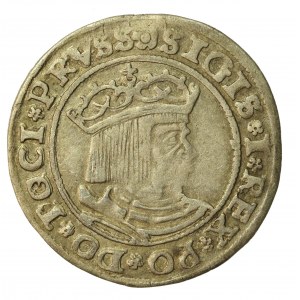 Zygmunt I Stary, Grosz 1529, Toruń, PRVSS/PRVSS (958)