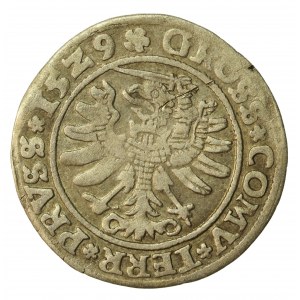 Zygmunt I Stary, Grosz 1529, Toruń, PRVSS/PRVSS (958)