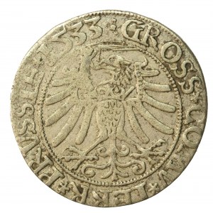 Sigismund I the Old, penny 1533, Toruń PRUS/PRUSSIE (968)
