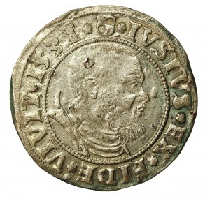 Ducal Prussia, Albrecht Hohenzollern, 1531 penny, Königsberg (446)