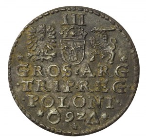 Sigismund III Vasa, Trojak 1592, Malbork (825)