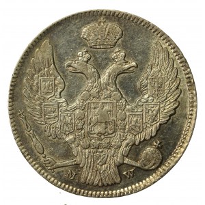 Zabór rosyjski, 30 kopiejek=2 złote 1839 MW, Warszawa (205)