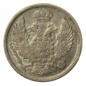 Zabór rosyjski, 15 kopiejek=1 złoty 1835 MW, Warszawa (221)