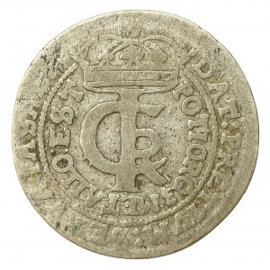 Jan II Kazimierz, tymf 1665, Bydgoszcz. Odmiana z napisem MONETA (750)