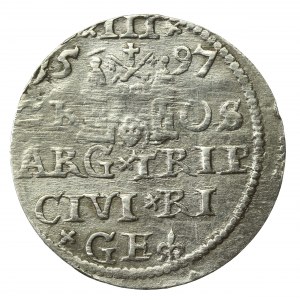 Zygmunt III Waza, Trojak 1597, Ryga (868)