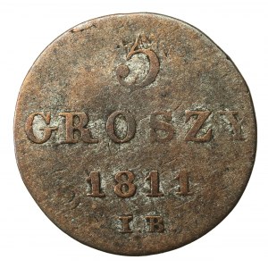 Księstwo Warszawskie, 5 Groszy 1811 IB (898)