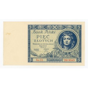 II RP, 5 złotych 1930 CS. (132)