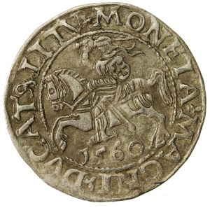 Zygmunt II August, Półgrosz 1560, Wilno - LI/LITV (614)
