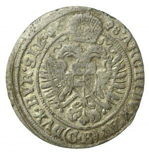 Silesia, Leopold I, 3 krajcara 1698 CB, Brzeg (694)