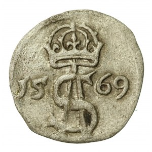 Zygmunt II August, dwudenar 1569, Wilno (896)