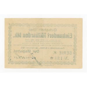 Ząbkowice Śląskie/Frankenstein; Stadt; 30.10.1925; 100 Miliardów marek (1210)