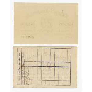 Lubawka/Liebau; Glashuettenwerke; 1917, 2 x 25 fenigów (1266)