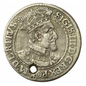 Zygmunt III Waza, Ort 1621, Gdańsk. Rzadszy rocznik (951)