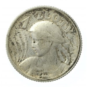 II RP, 1 złoty 1924 Żniwiarka, Paryż (838)