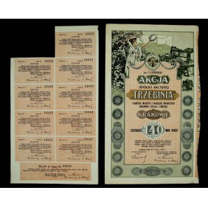 Trzebinia Fabryka Maszyn i Narzędzi Rolniczych Odlewnia Żelaza i Metali, 140 mkp 1922 (1517)