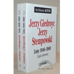 GIEDROYC Jerzy, Stempowski Jerzy, Listy 1946-1969.