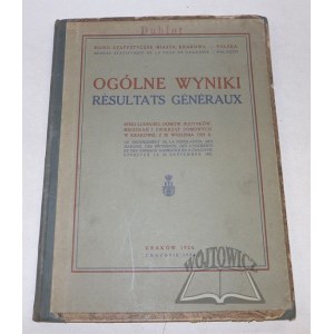 (KRAKÓW). Ogólne wyniki. Resultates Generaux.