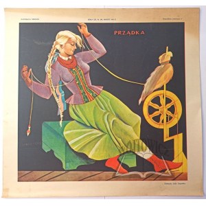 STRYJEŃSKA Zofia, School Illustration (3 pieces).