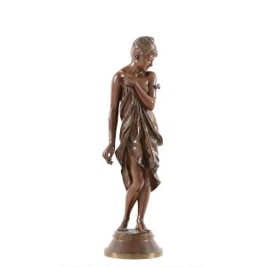 Garnier Jean (1853 - 1910), Dziewczyna z motylem, 2 poł. XIX w.