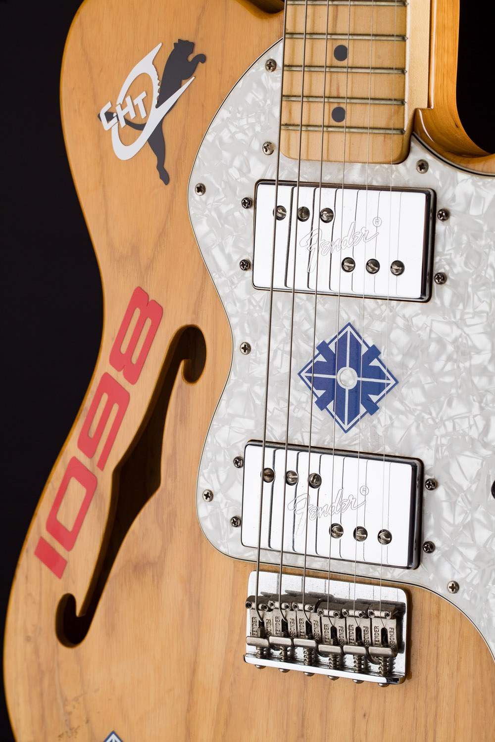 ギター Fender Heritage Thinline Tele SKB 1995 Fender Telecaster Thinline '72 Vintage Reissue TN72-85