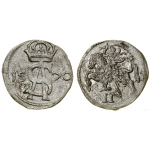 Poland, dwudenar, 1570, Vilnius