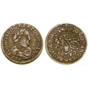 Poland, sixpence, 1682 TLB, Bydgoszcz
