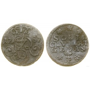 Poland, sheląg, 1757, Gdansk
