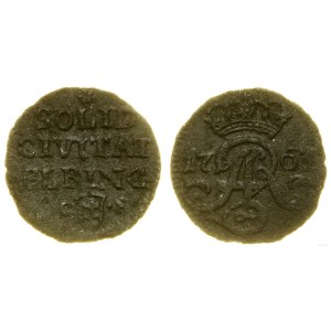 Polska, szeląg, 1763, Elbląg