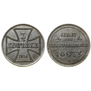 Polsko, 3 kopějky, 1916 A, Berlín