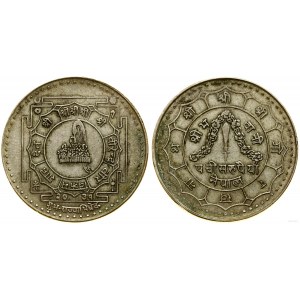 Nepal, 1 rupee, 1974