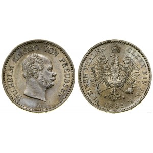 Germany, 1/6 thaler, 1863 A, Berlin