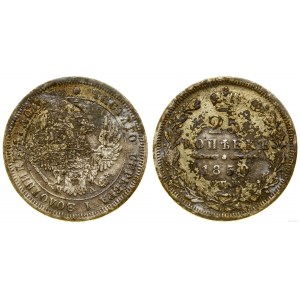 Rosja, 25 kopiejek, 1850 СПБ ПА, Petersburg