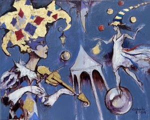 Eugeniusz OCHONKO (ur. 1964), Sonar con estrellas y musica, 2024