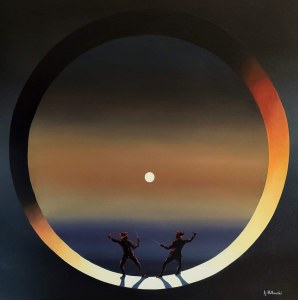 Adam Piotr Rutkowski, Światłokręgi zdarzeń - K4 from the series Light Circus of events-K4/2024