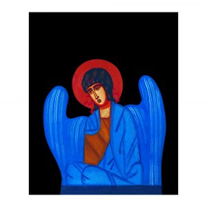 NOWOSIELSKI JERZY, Deesis. Archanioł Gabriel, z teki Mandylion, ed. 14/19/2019, 2019
