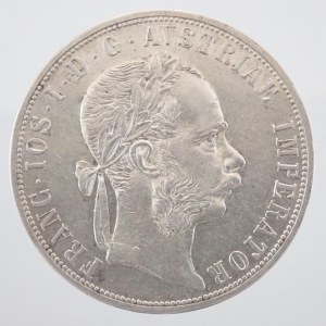 2 Zlatník 1881 bz. 24,56 g.,
