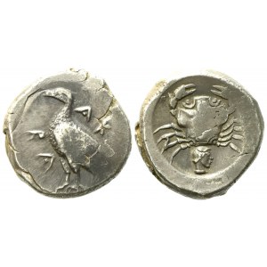 Sicily, Akragas (c. 485-470 BC), Didrachm; AR (8,51 g; 19,7 mm)