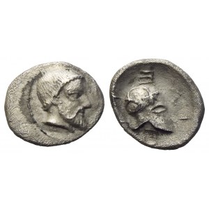 Sicily, Himera (c. 472-420 BC), Litra; AR (0,71 g; 10,3 mm)