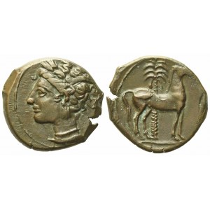 Carthage (c. 400-350 BC), Æ (2,95 g; 26,6 mm)